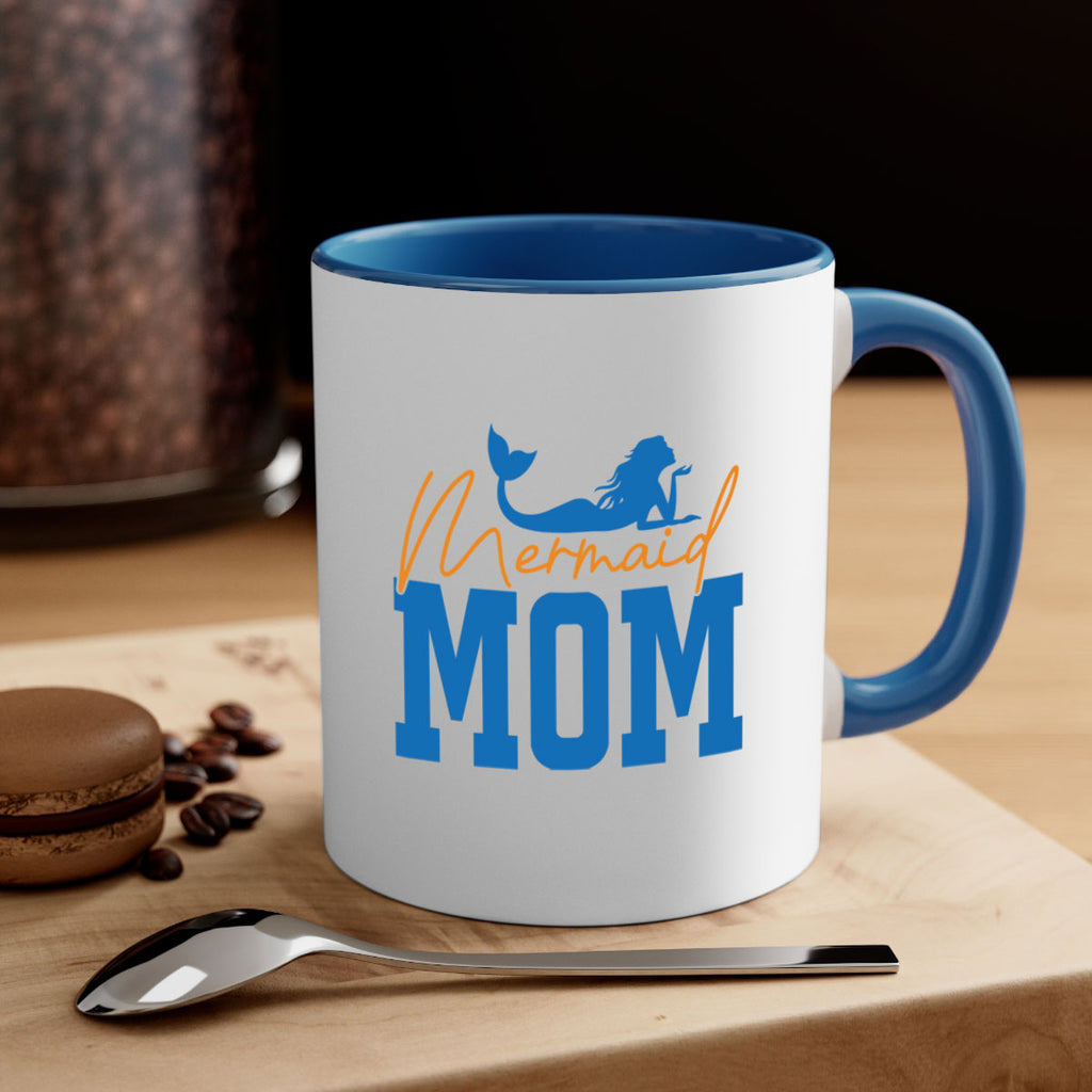 Mermaid Mom 375#- mermaid-Mug / Coffee Cup