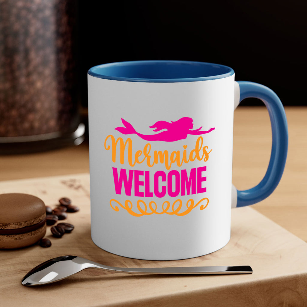 Mermaids Welcome 472#- mermaid-Mug / Coffee Cup