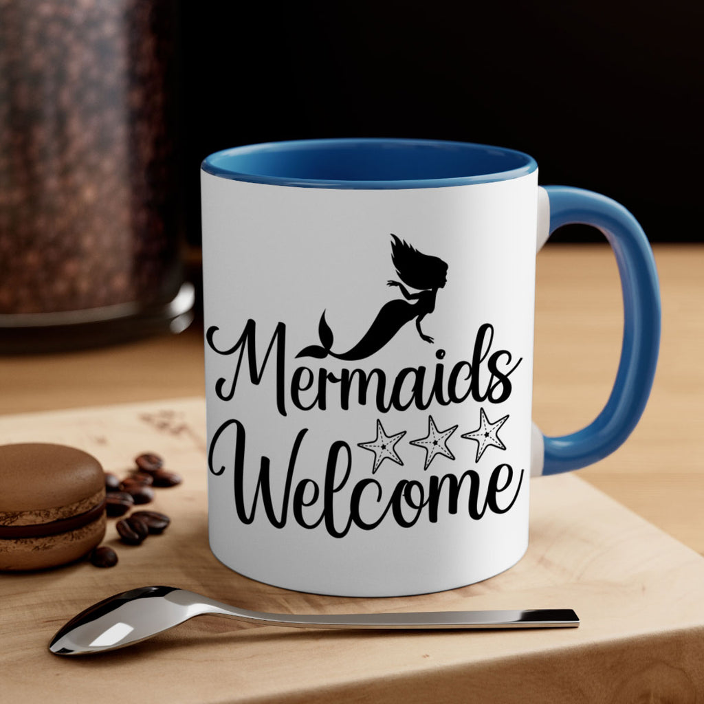 Mermaids welcome 498#- mermaid-Mug / Coffee Cup