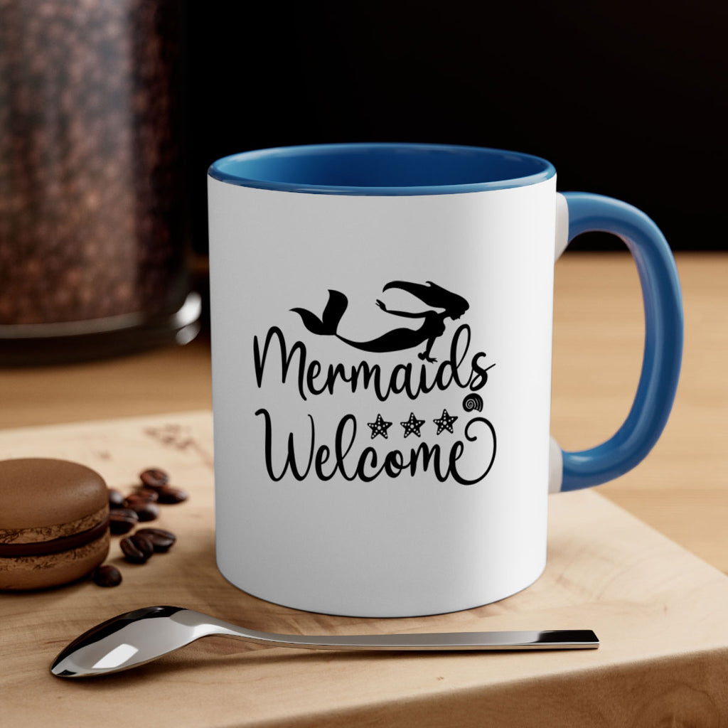 Mermaids welcome design 501#- mermaid-Mug / Coffee Cup