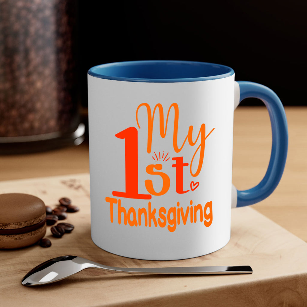 My st Thanksgiving Design 431#- fall-Mug / Coffee Cup