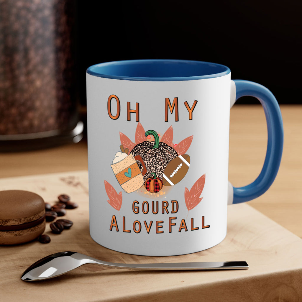 Oh My Gourd A Love Fall 452#- fall-Mug / Coffee Cup