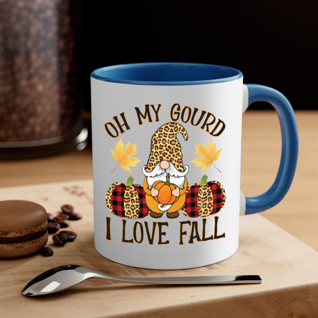 Oh My Gourd I Love Fall 456#- fall-Mug / Coffee Cup