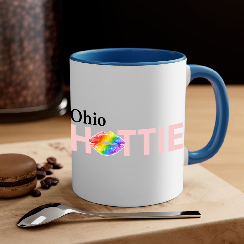 Ohio Hottie with rainbow lips 35#- Hottie Collection-Mug / Coffee Cup