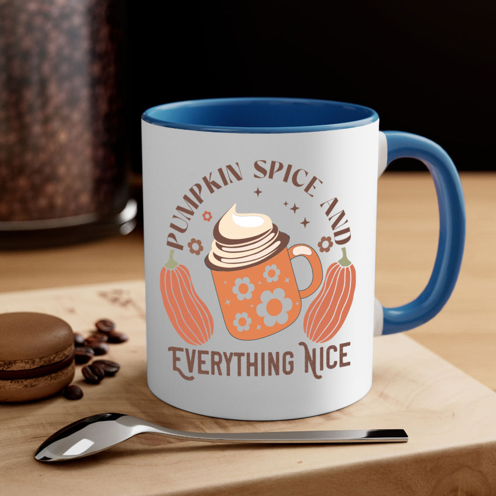 Pumpkin Spice And Everything Nice 539#- fall-Mug / Coffee Cup