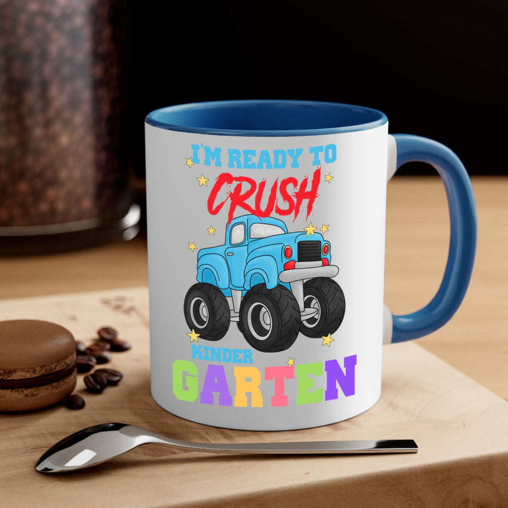 Ready to Crush Kindergarten MonsterTruck 16#- Kindergarten-Mug / Coffee Cup