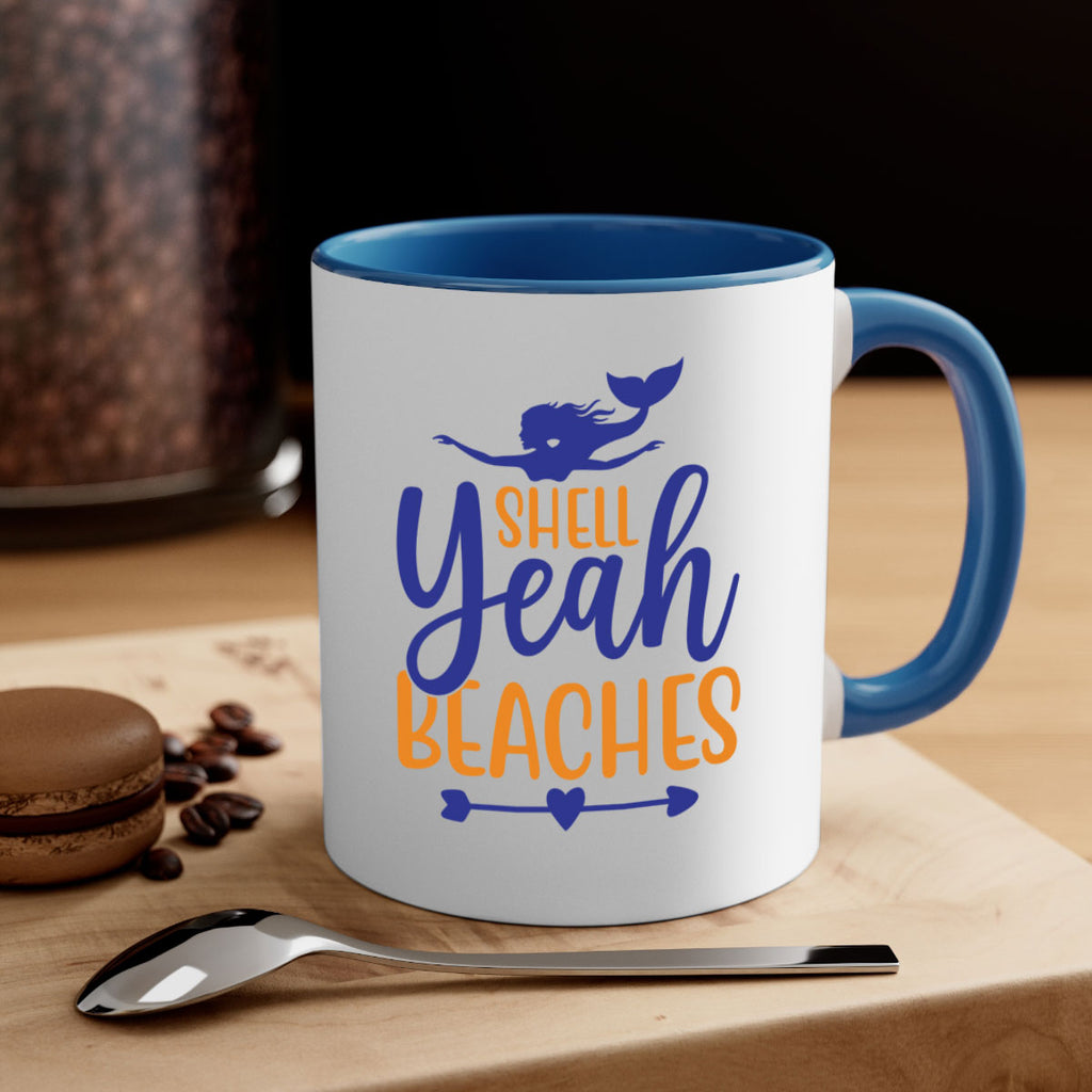 Shell Yeah Beaches 584#- mermaid-Mug / Coffee Cup