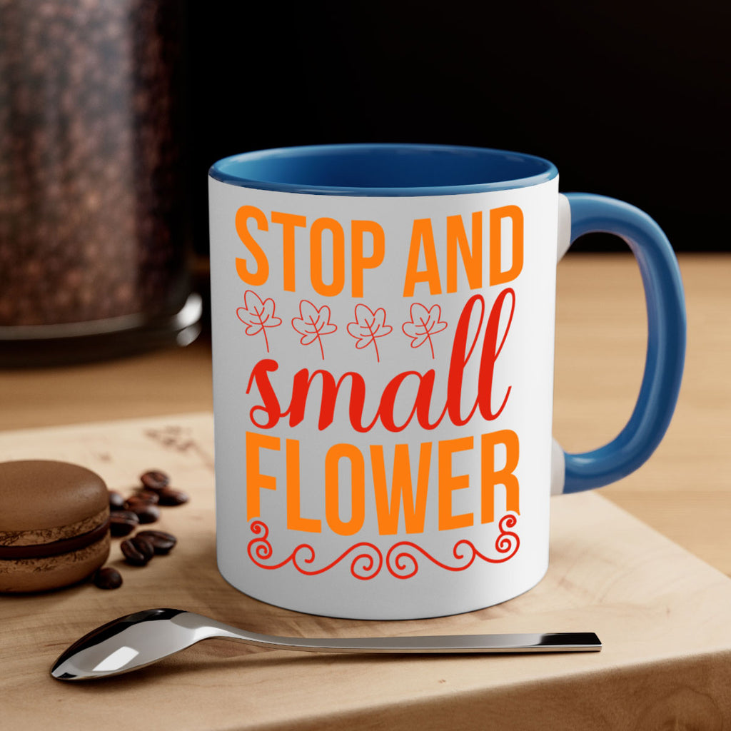 Stop and small flower 522#- spring-Mug / Coffee Cup
