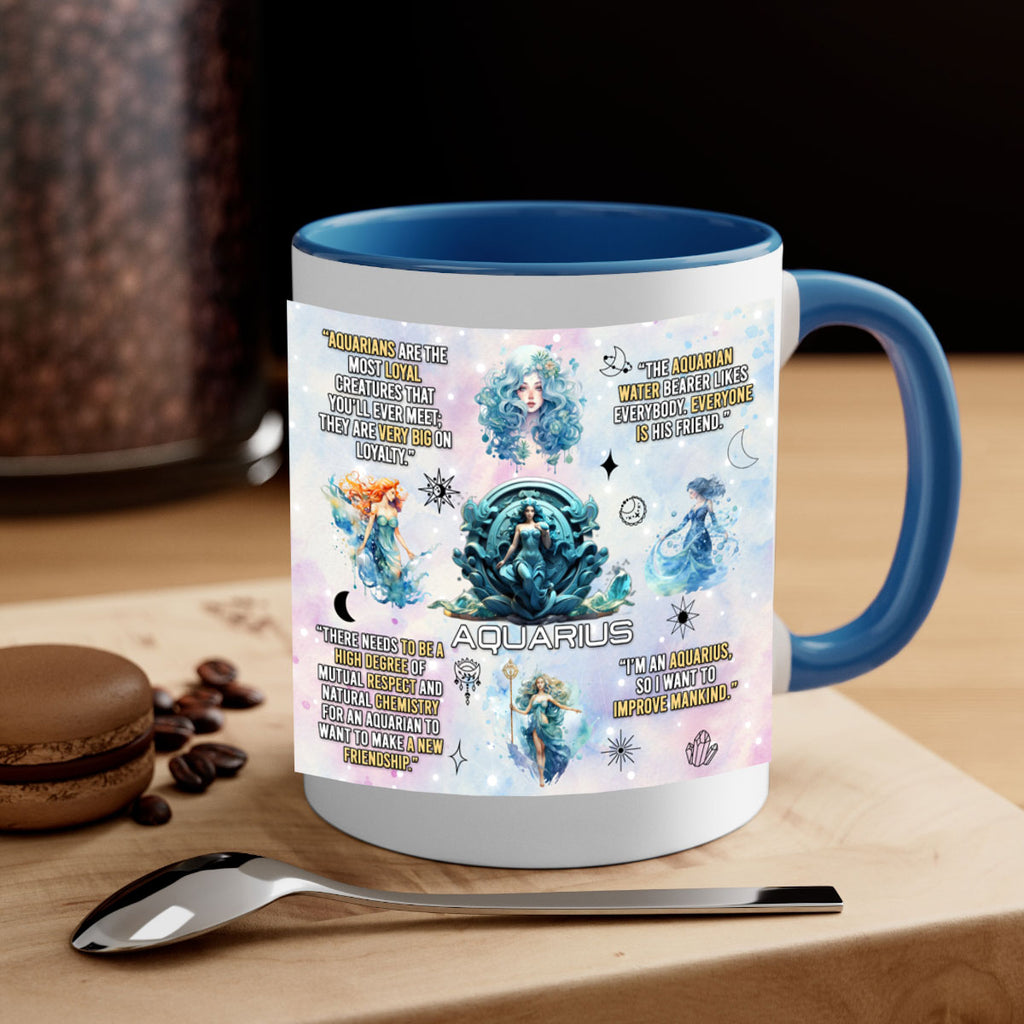 StraightAquarius 468#- zodiac-Mug / Coffee Cup