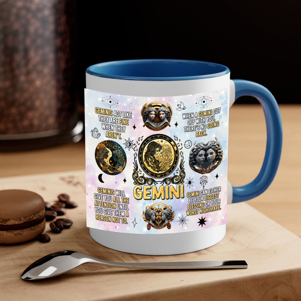 StraightGemini 472#- zodiac-Mug / Coffee Cup
