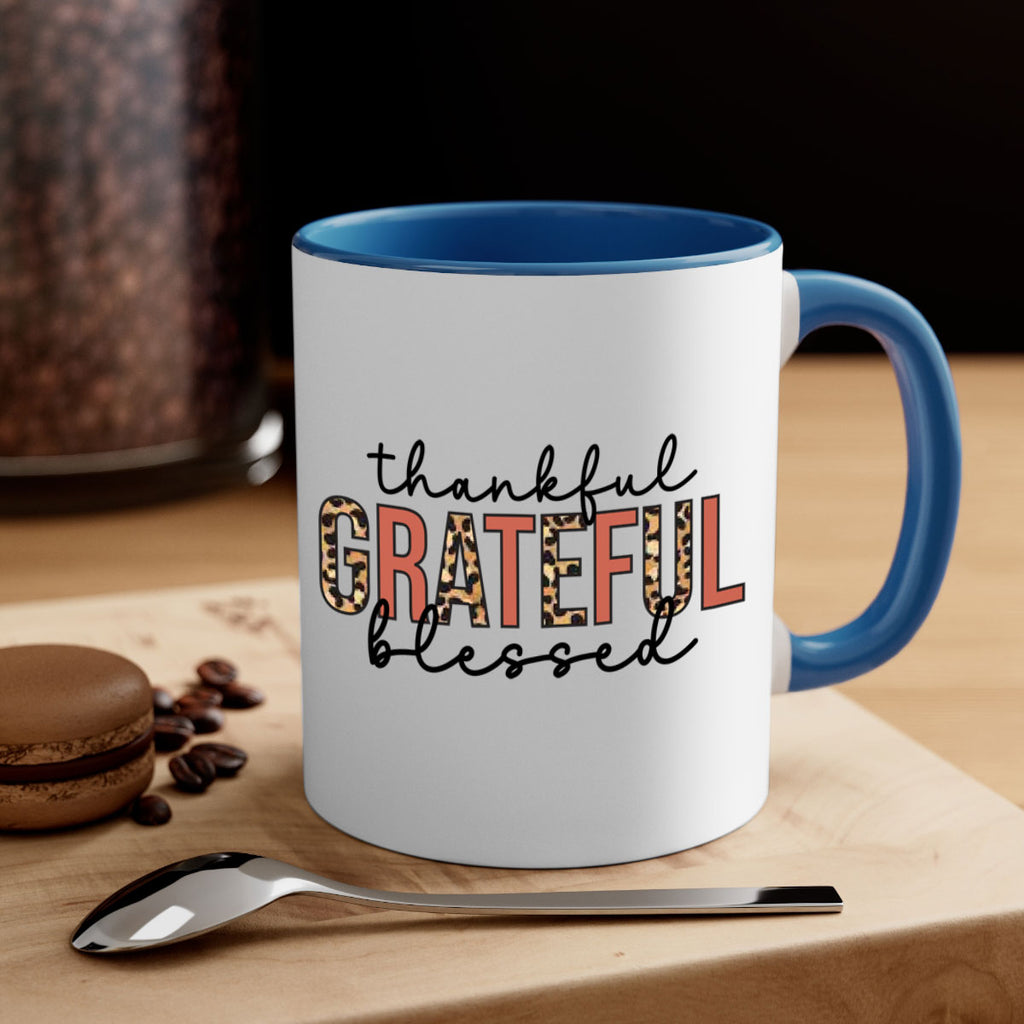 Thankful grateful blessed 602#- fall-Mug / Coffee Cup