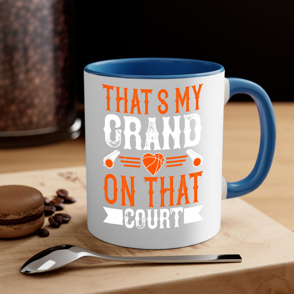 Thats my grand son on that court 1766#- basketball-Mug / Coffee Cup