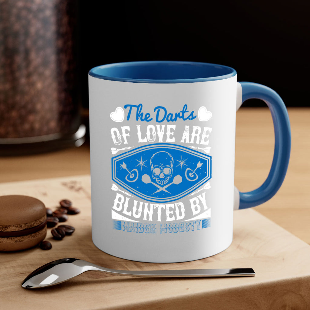 The darts of love are blunted by maiden modesty 1805#- darts-Mug / Coffee Cup