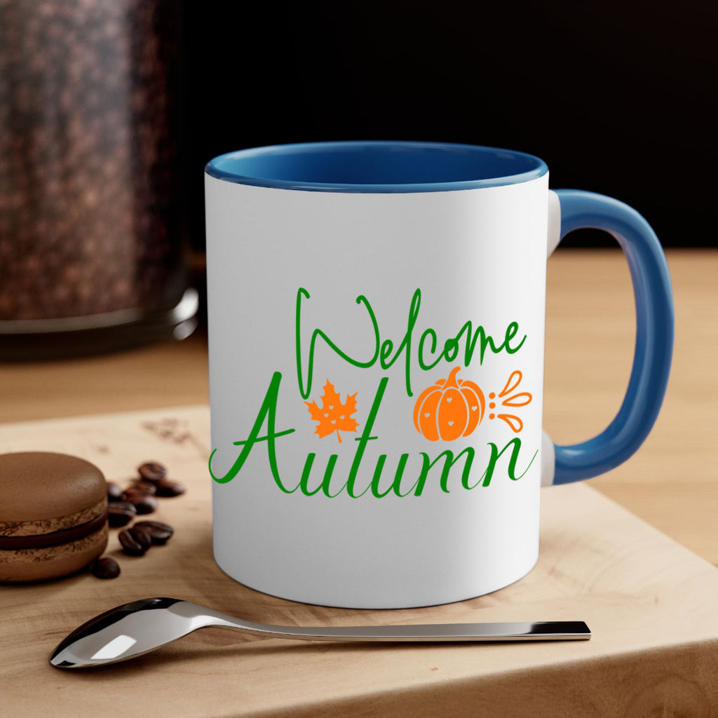 Welcome Autumn 627#- fall-Mug / Coffee Cup