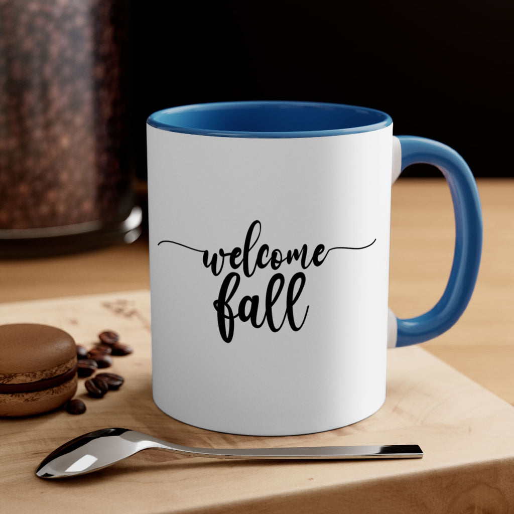 Welcome Fall 630#- fall-Mug / Coffee Cup