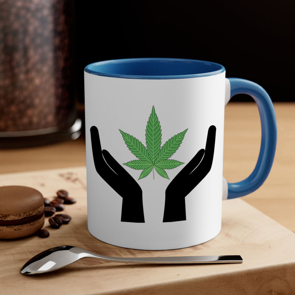 cannabis hands 44#- marijuana-Mug / Coffee Cup