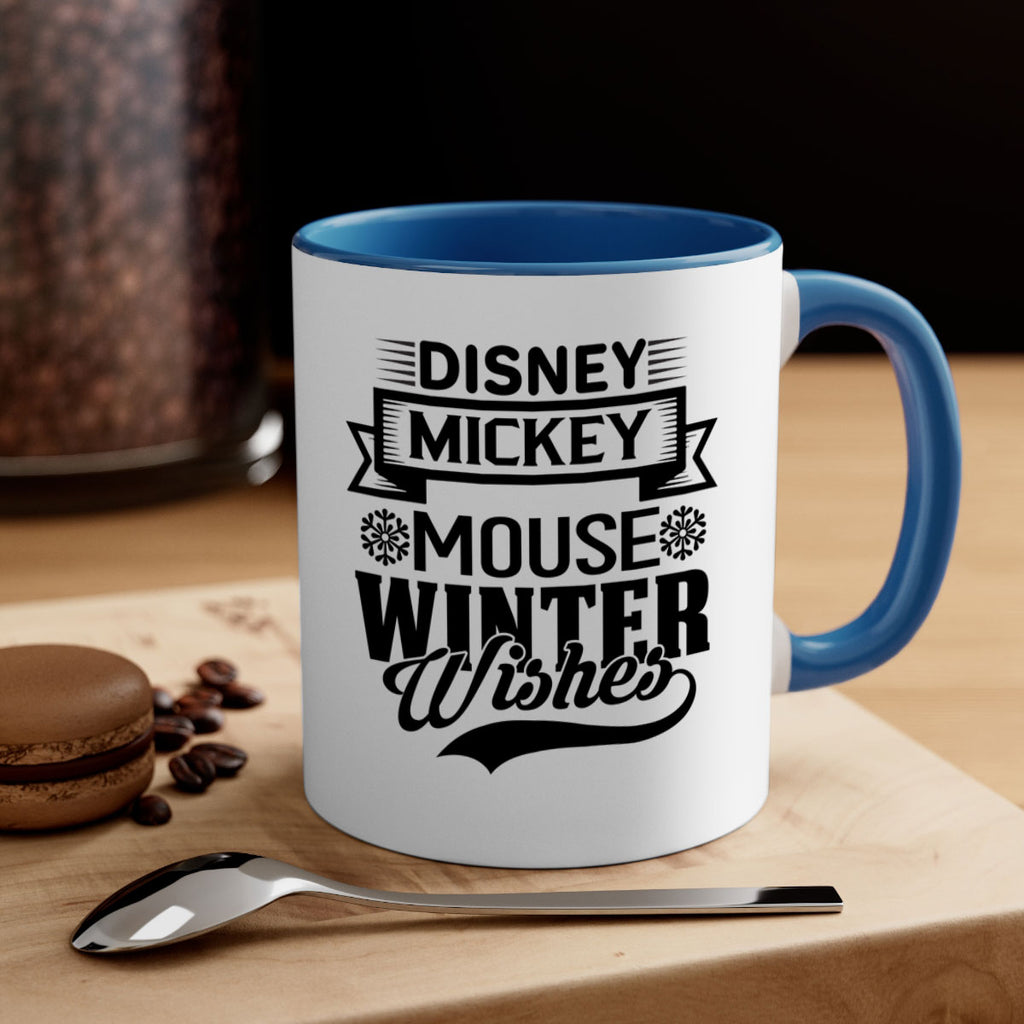 disney mickey mouse winter wishes 93#- winter-Mug / Coffee Cup