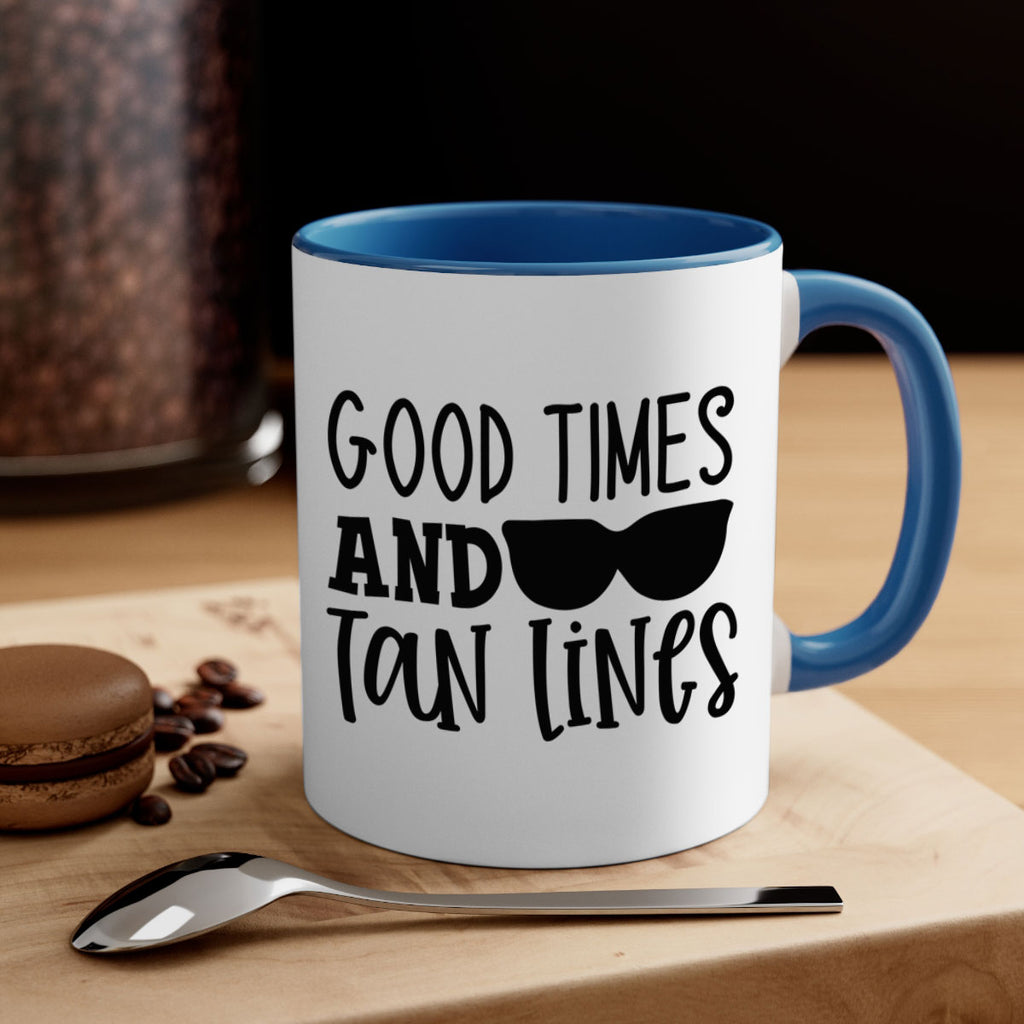good times and tan lines Style 99#- Summer-Mug / Coffee Cup