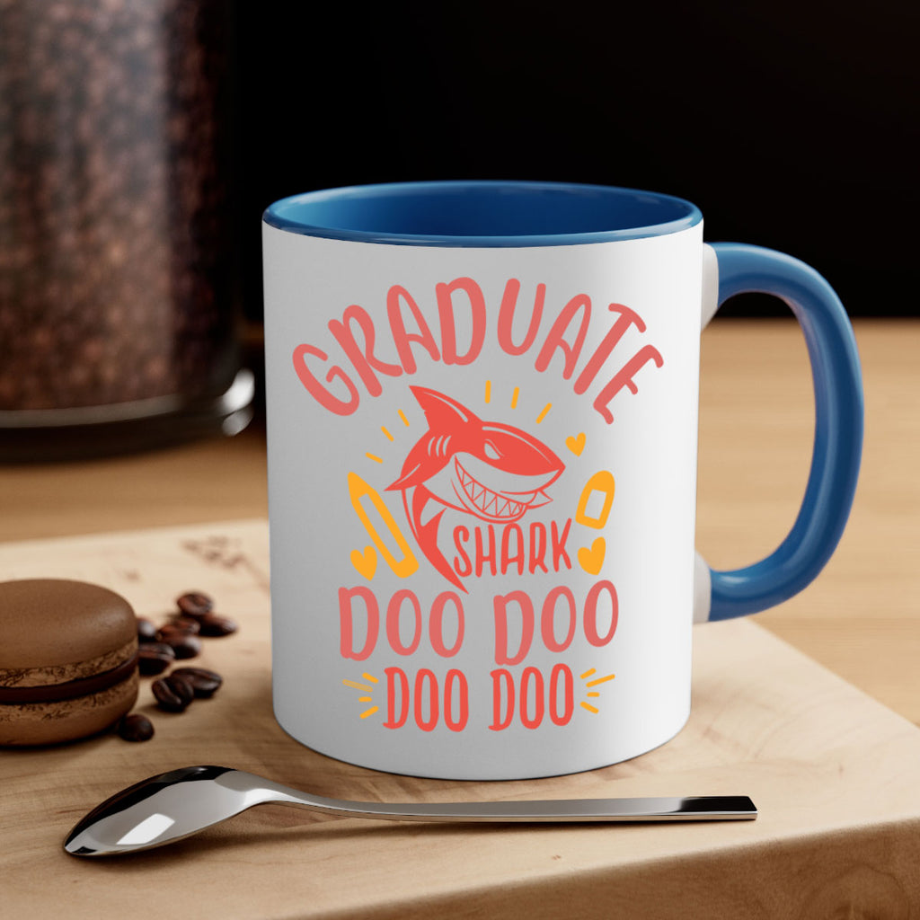 graduate shark doo doo doo doo 1#- graduation-Mug / Coffee Cup