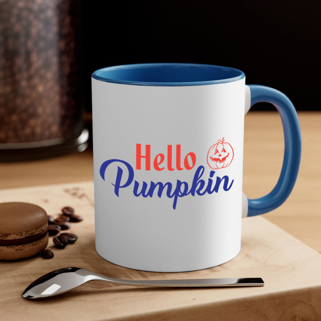 hello pumpkin 288#- fall-Mug / Coffee Cup