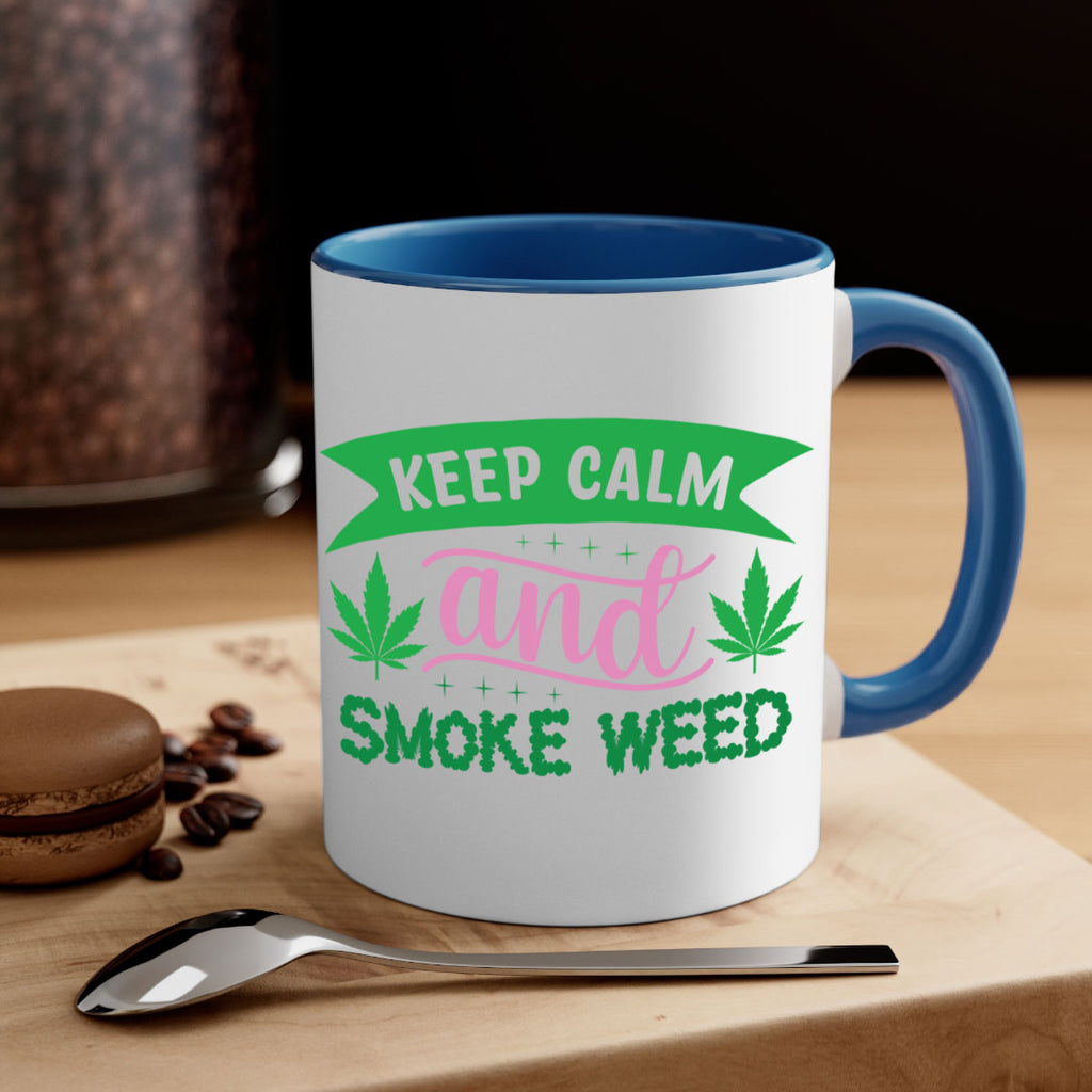 keep calm and smoke weed 170#- marijuana-Mug / Coffee Cup