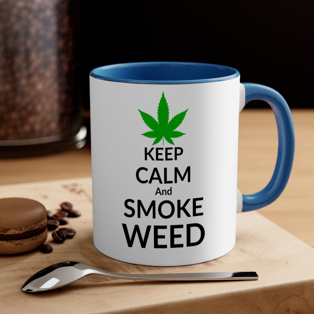 keep calm and smoke weed 173#- marijuana-Mug / Coffee Cup