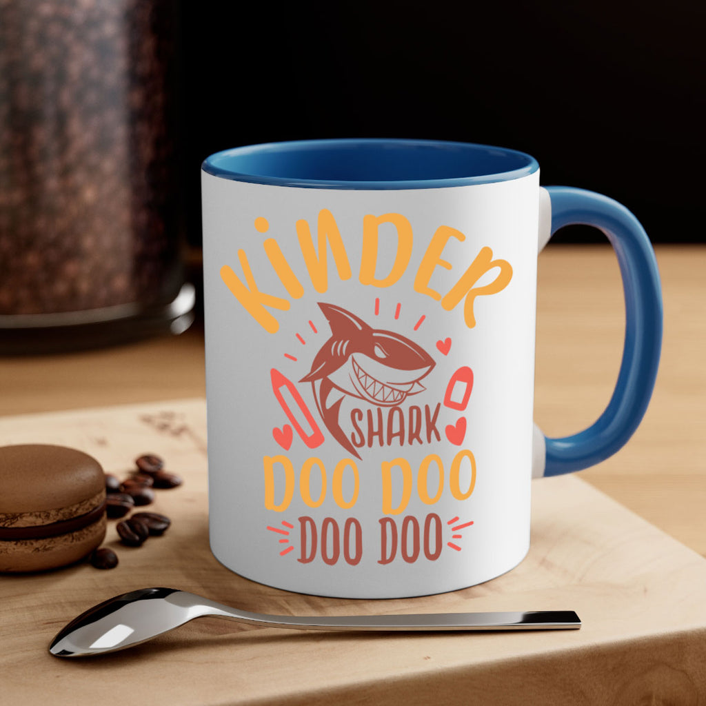 kinder shark doo doo 15#- preK-Mug / Coffee Cup