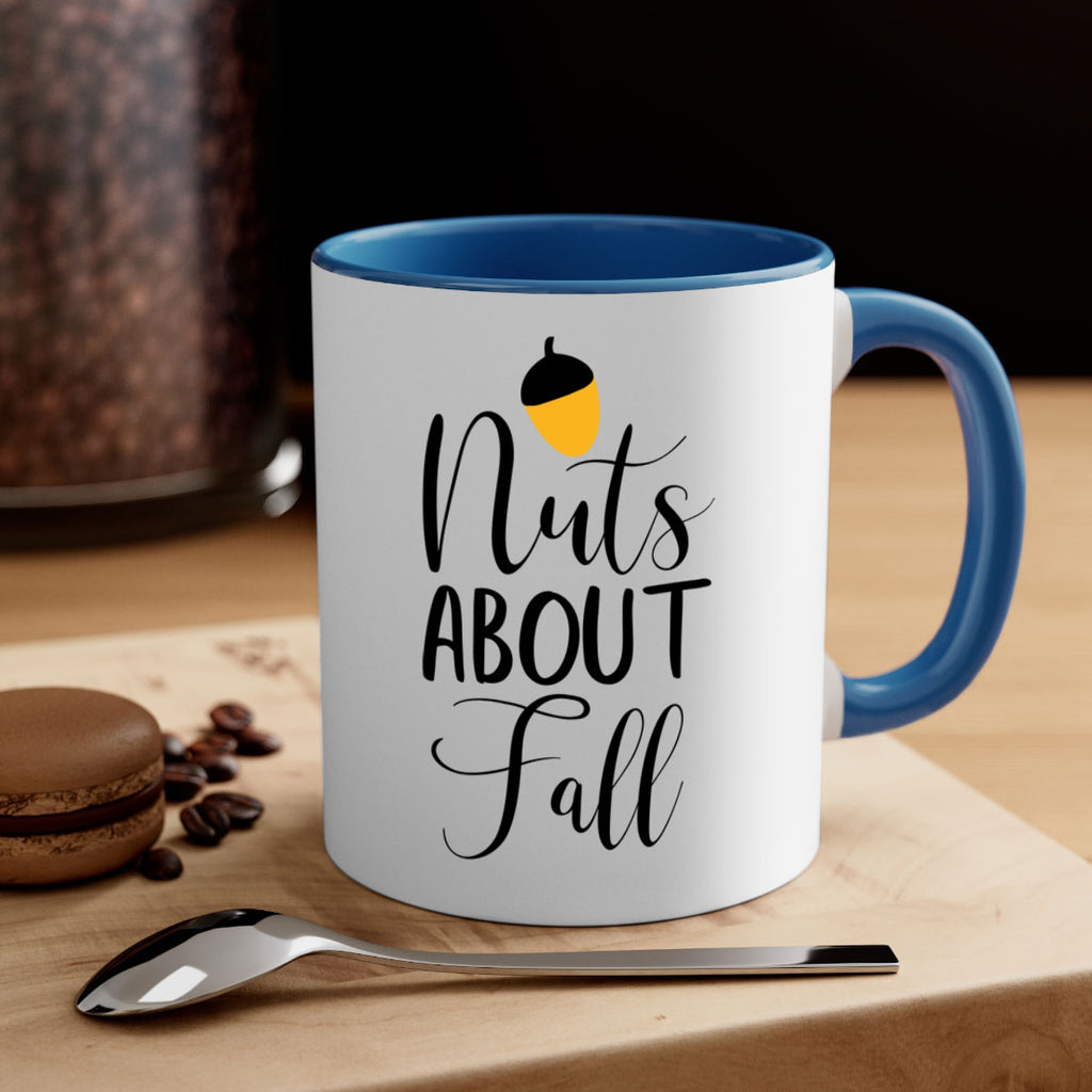nuts about fall 445#- fall-Mug / Coffee Cup