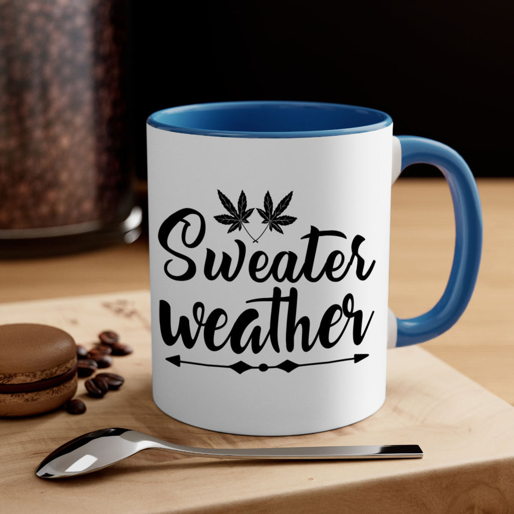 sweater weather 581#- fall-Mug / Coffee Cup