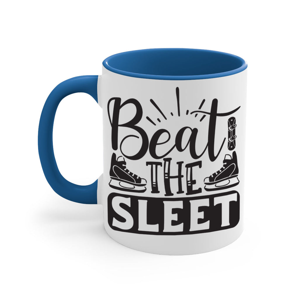 Beat the sleet 24#- winter-Mug / Coffee Cup