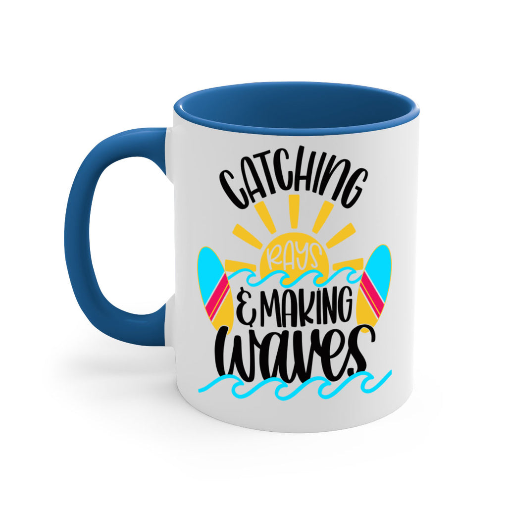 Catching Rays Making Waves Style 49#- Summer-Mug / Coffee Cup