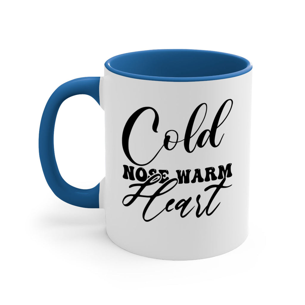 Cold nose warm heart 56#- winter-Mug / Coffee Cup