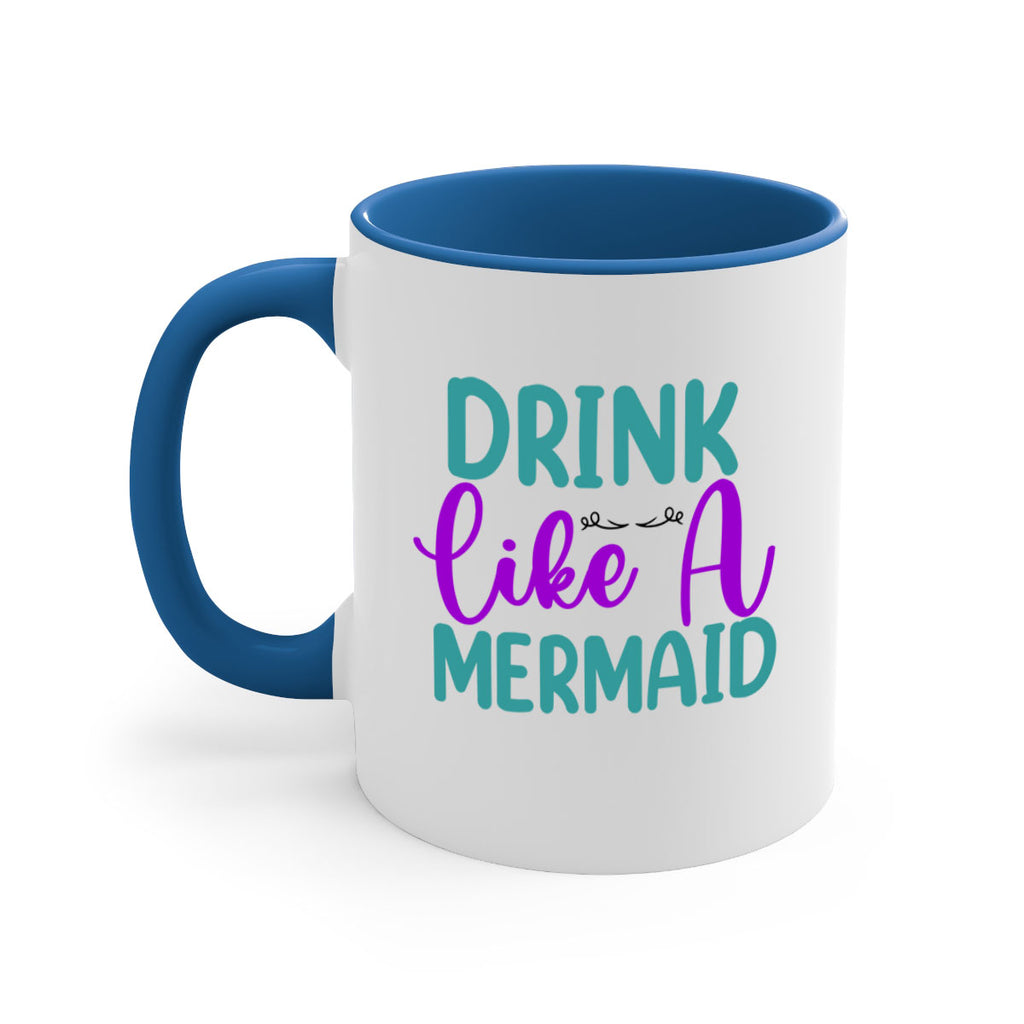 Drink Like A Mermaid 139#- mermaid-Mug / Coffee Cup