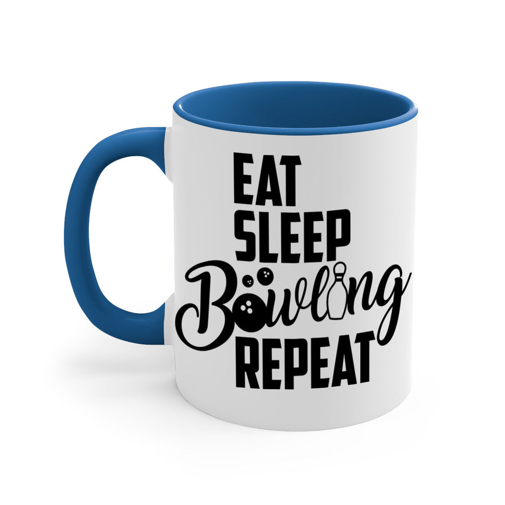Eat Sleep Bowling Repeat 1322#- bowling-Mug / Coffee Cup