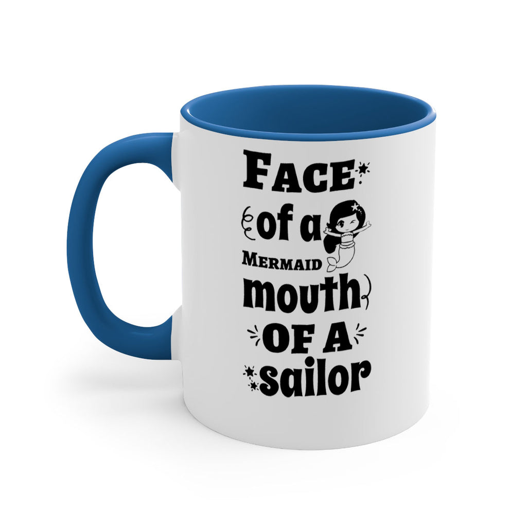 Face of a Mermaid mouth 164#- mermaid-Mug / Coffee Cup