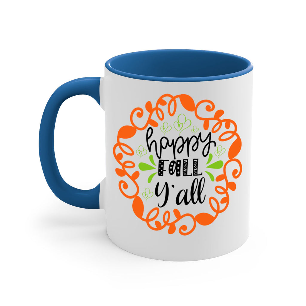 Happy Fall Y all 227#- fall-Mug / Coffee Cup