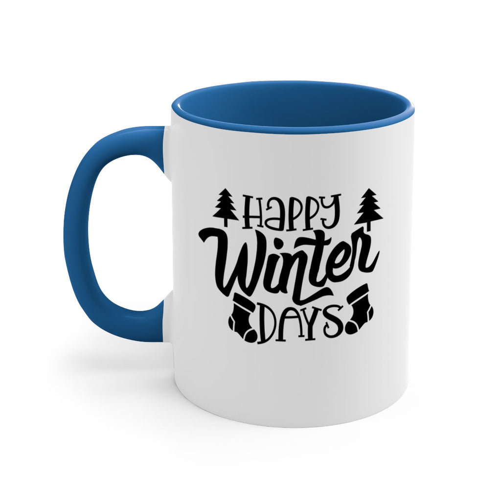 Happy Winter Days 122#- winter-Mug / Coffee Cup
