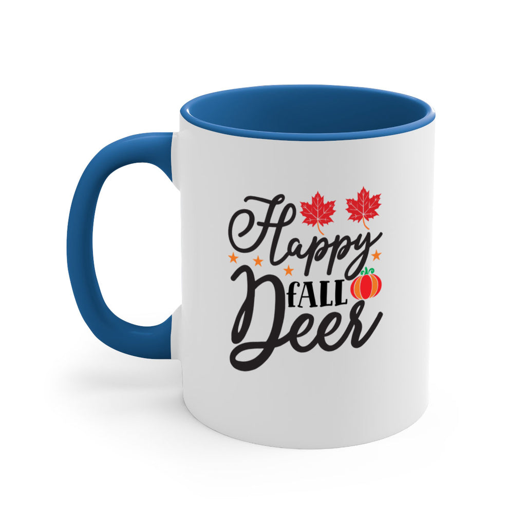 Happyfalldeer 254#- fall-Mug / Coffee Cup