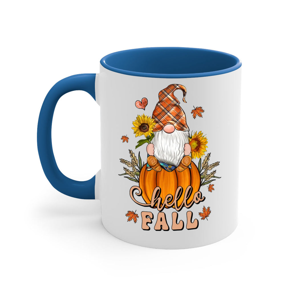 HelloFallAutumnGnome 298#- fall-Mug / Coffee Cup
