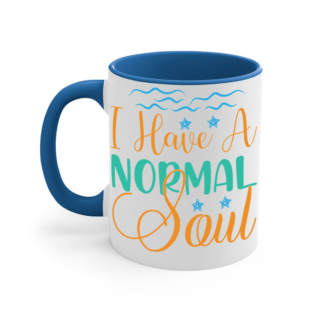 I Have a Normal Soul 229#- mermaid-Mug / Coffee Cup