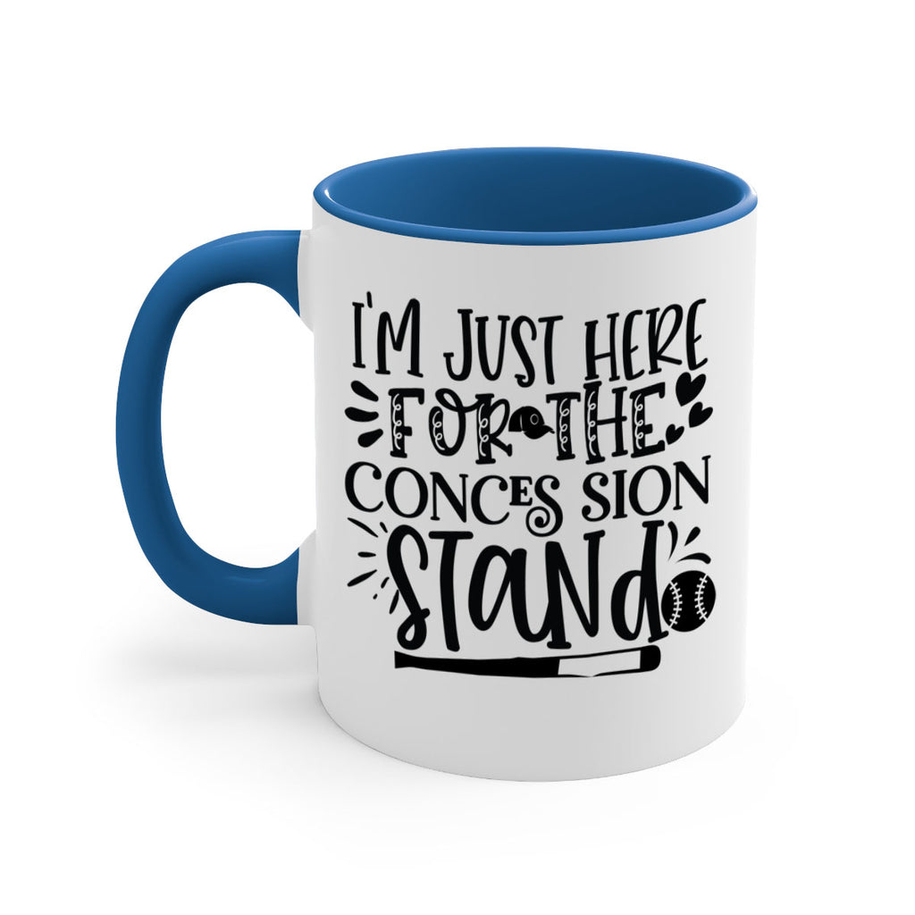 Im Just Here For the Conces sion stand 2072#- baseball-Mug / Coffee Cup