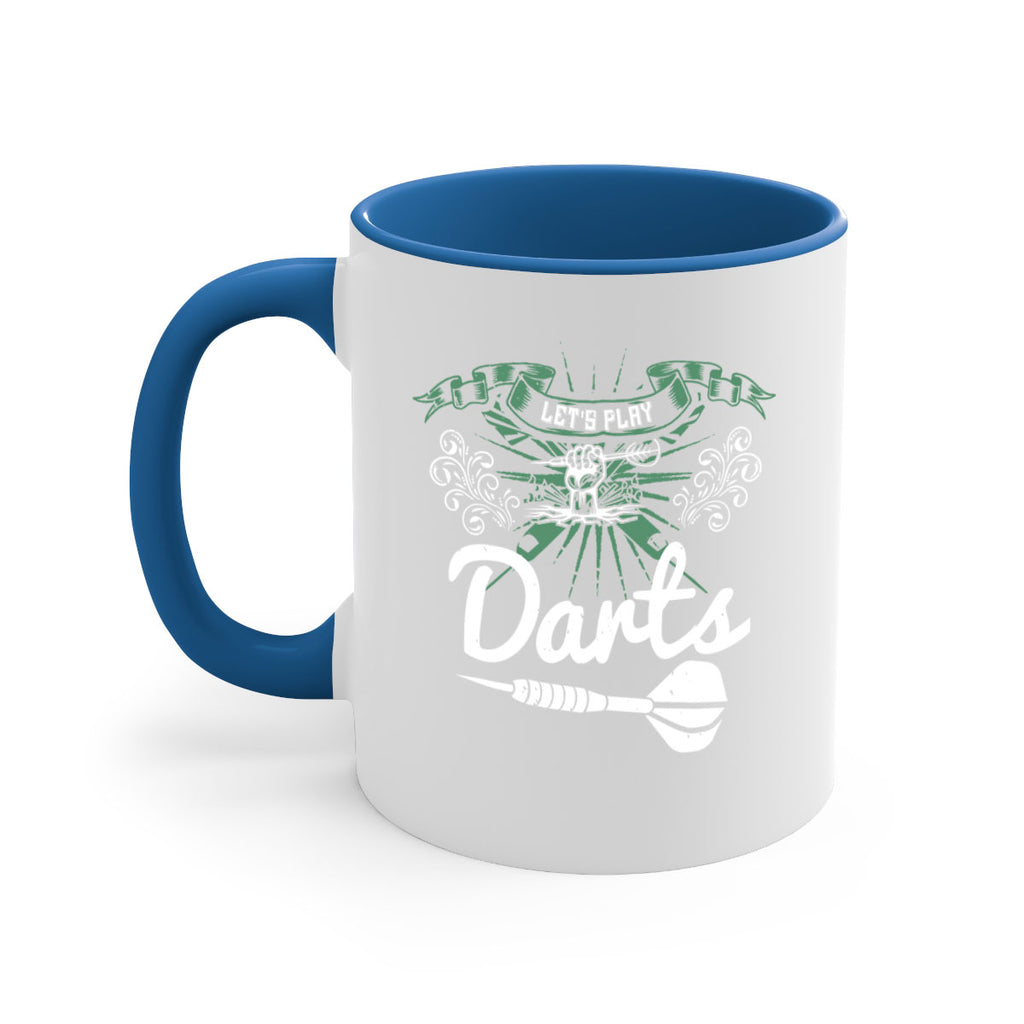 Lets play darts 1966#- darts-Mug / Coffee Cup