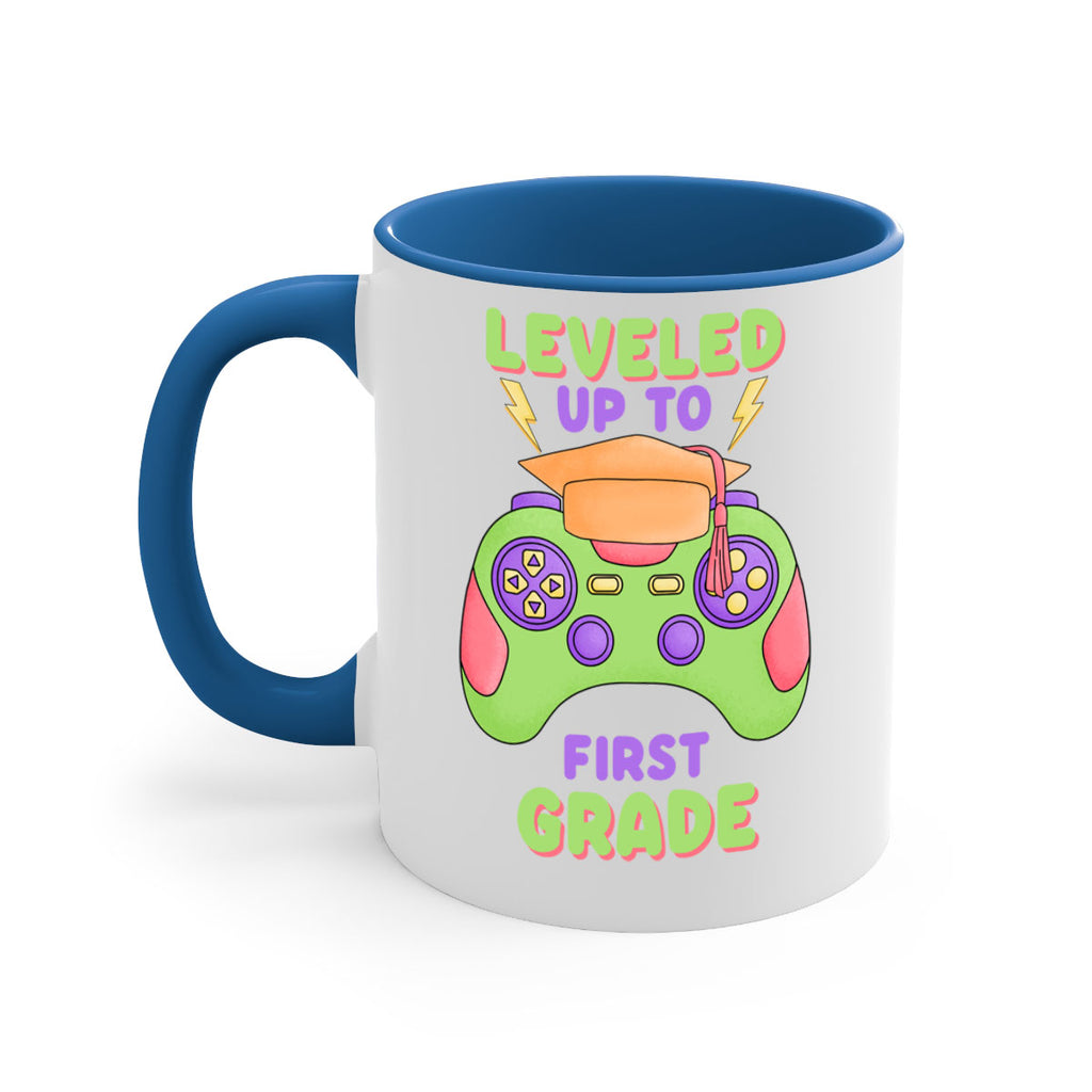 Leveled up to 1st Grade 10#- First Grade-Mug / Coffee Cup