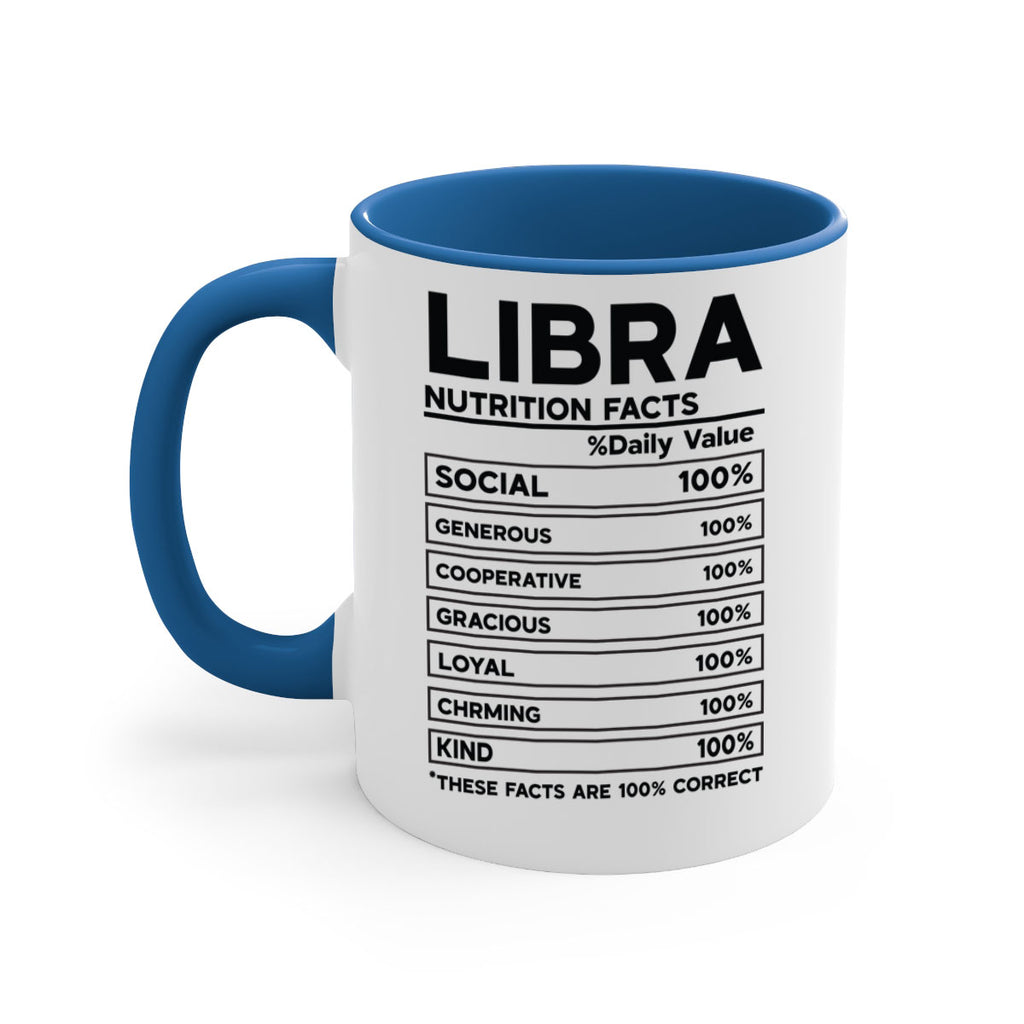 Libra Nutrition Facts 318#- zodiac-Mug / Coffee Cup