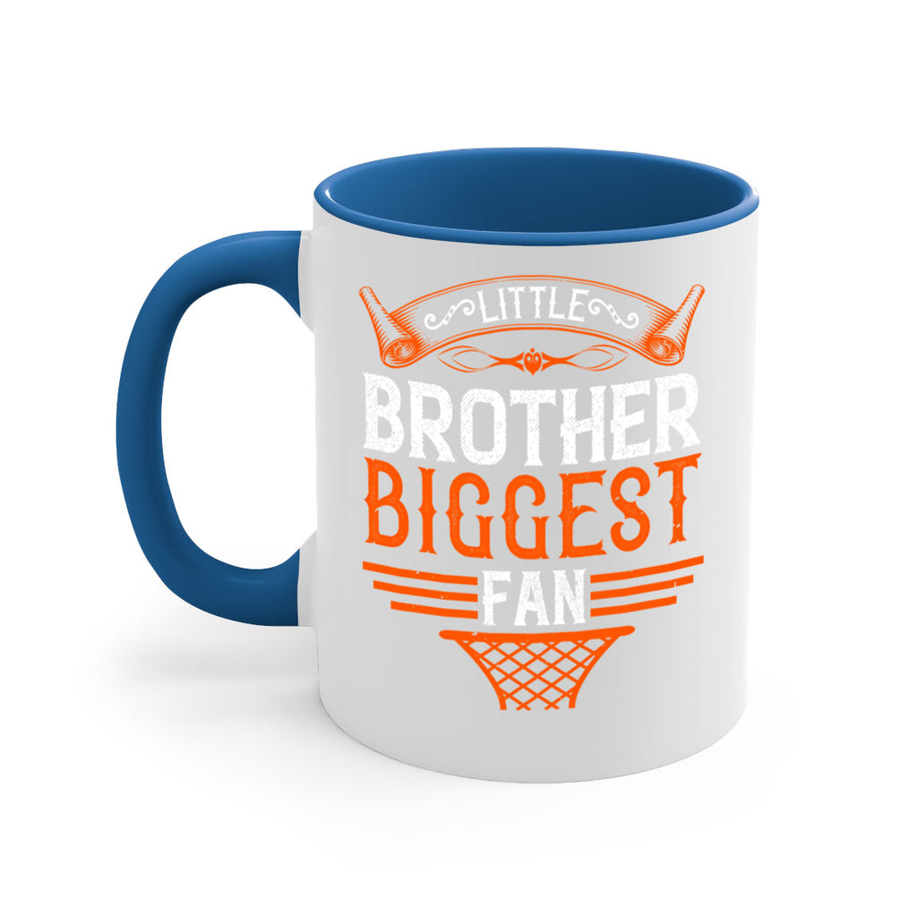 Little brother biggest fan 873#- basketball-Mug / Coffee Cup