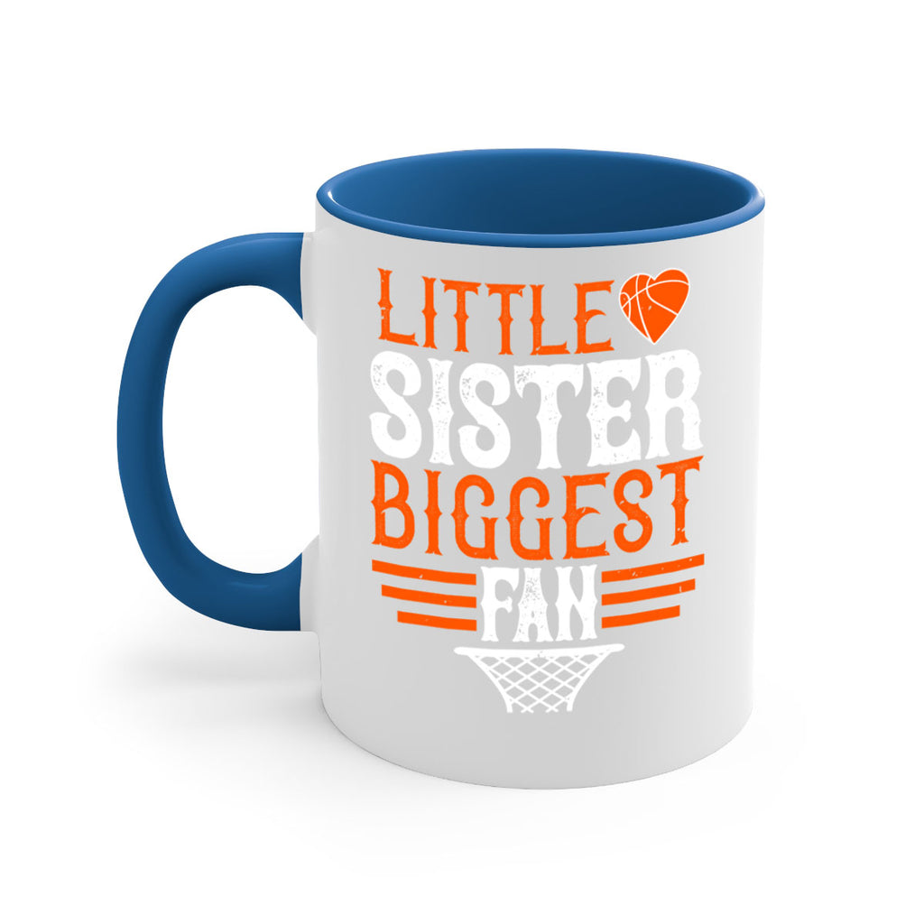 Little sister biggest fan 2002#- basketball-Mug / Coffee Cup