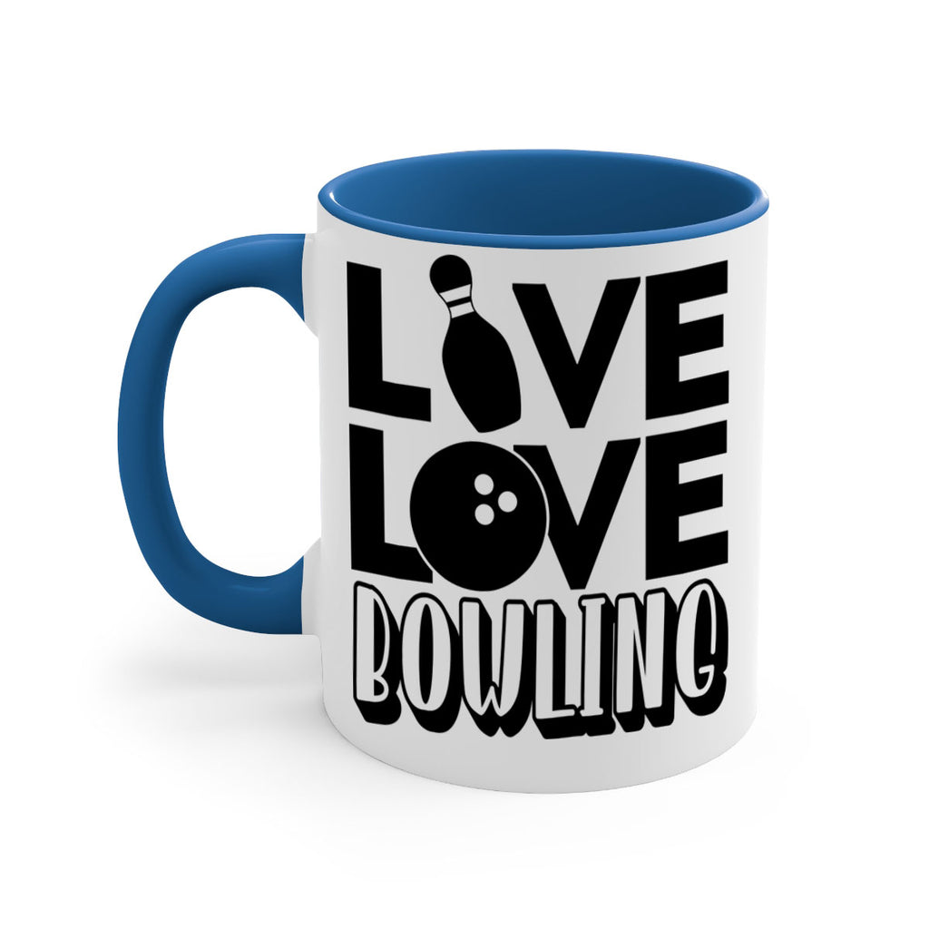 Live Love Bowling 833#- bowling-Mug / Coffee Cup