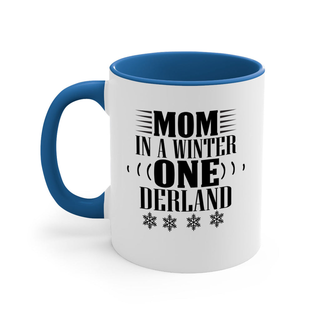 MOM IN A WINTER ONE DERLAND 322#- winter-Mug / Coffee Cup