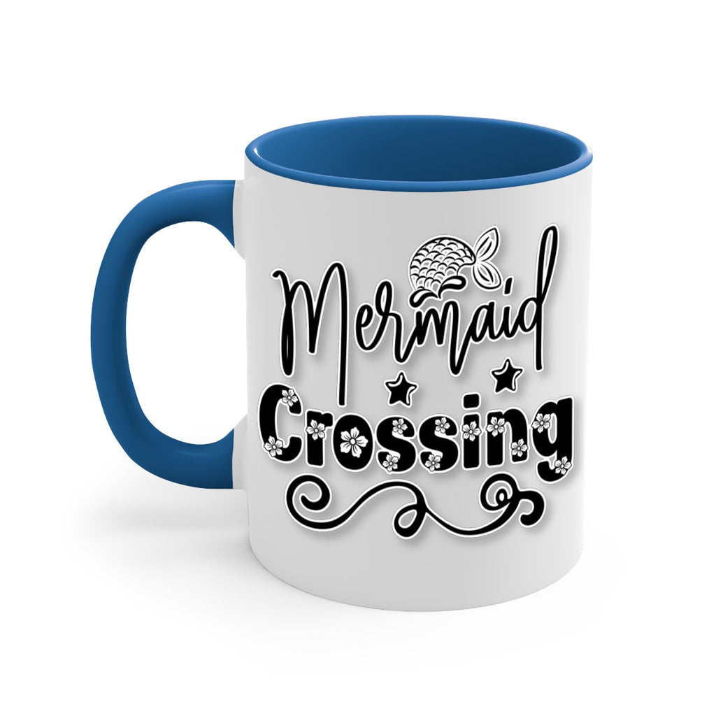 Mermaid Crossing 400#- mermaid-Mug / Coffee Cup