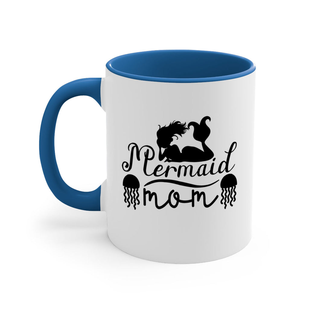 Mermaid Mom 373#- mermaid-Mug / Coffee Cup